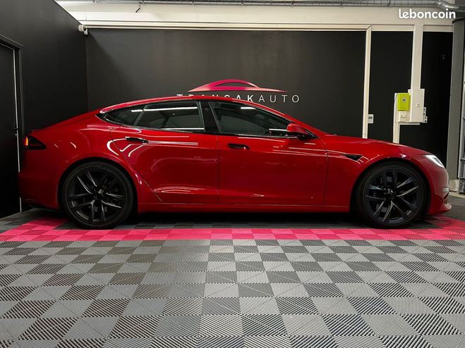 Tesla Model S Tri-Motor PLAID AWD GARANTIE 12-2026 Rouge de 2022