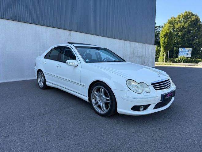 Mercedes Classe C 55 AMG V8 ATMO 367cv - Entretien Complet Blanc de 2006