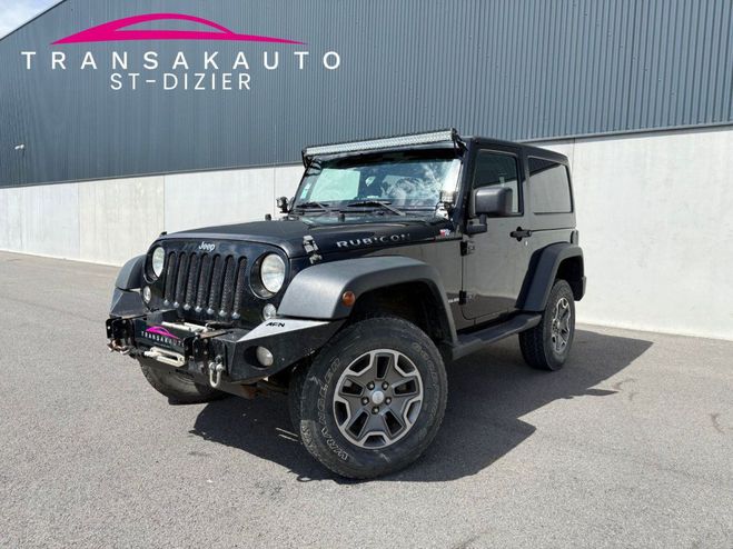 Jeep Wrangler 2.8 CRD 200 Rubicon - Vidange OK - Treui Noir de 2013