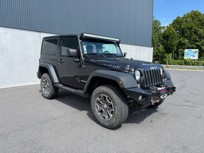 Jeep Wrangler 2.8 CRD 200 Rubicon - Vidange OK - Treui Noir de 2013