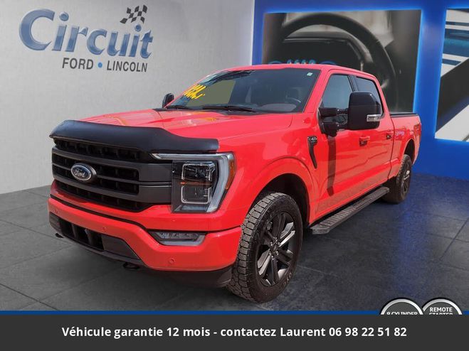 Ford F150 lariat ethanol supercrew 4x4 tout compri Rouge de 2023