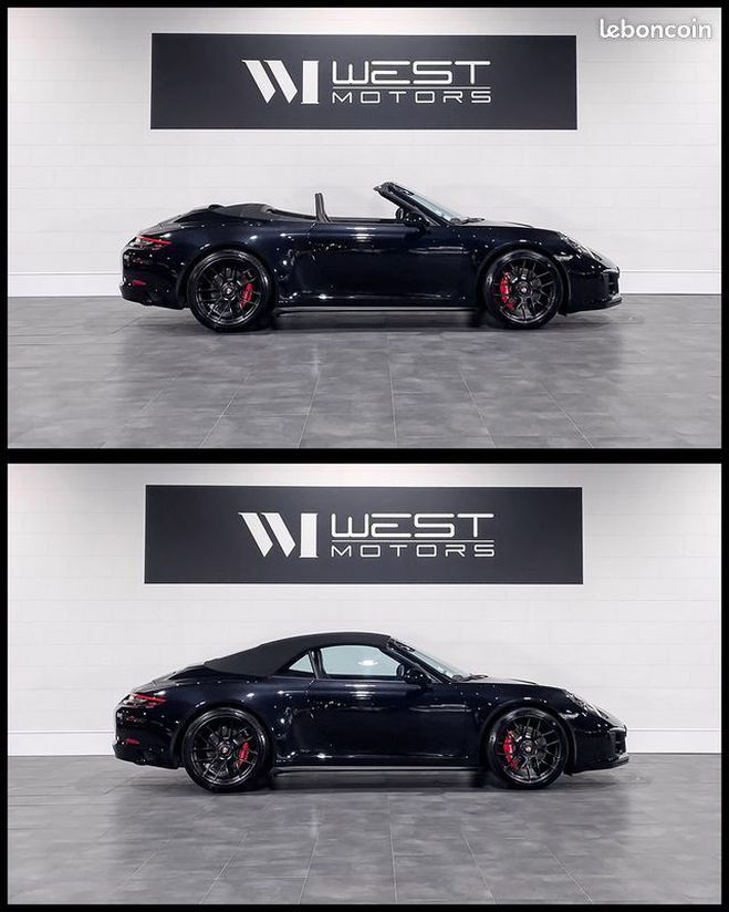Porsche 911 991.2 Carrera GTS Cabriolet 450 PDK? IMM Noir de 2018