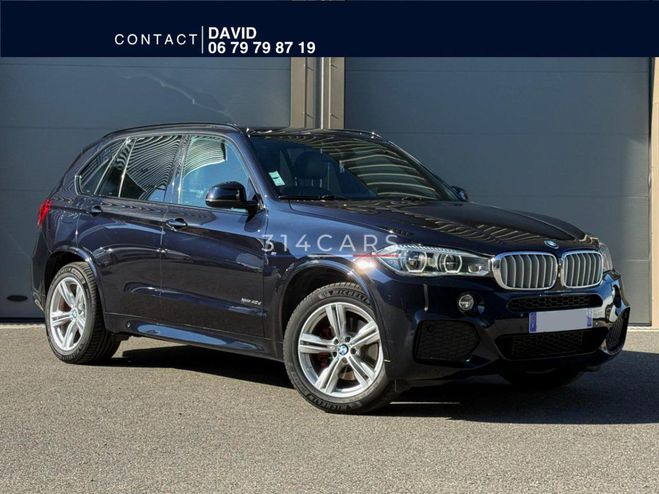 Cliquer pour voir la photo suivante BMW X5 xDrive 40d 313 cv - M SPORT BLEU FONCEE de 2015