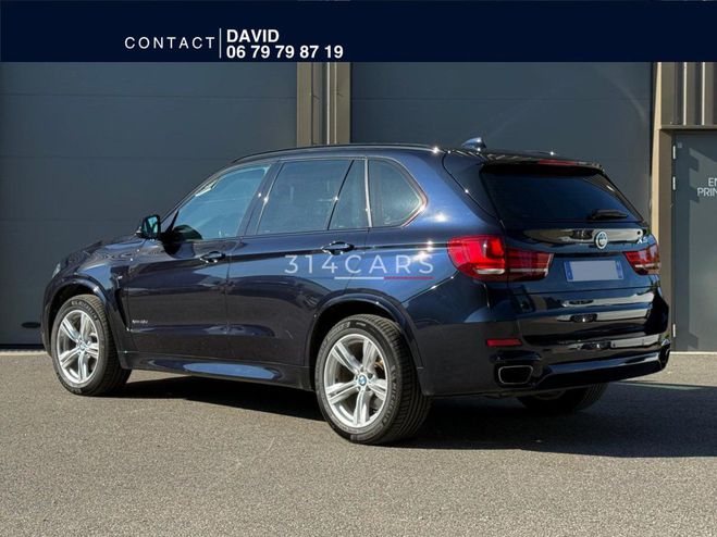 BMW X5 xDrive 40d 313 cv - M SPORT BLEU FONCEE de 2015