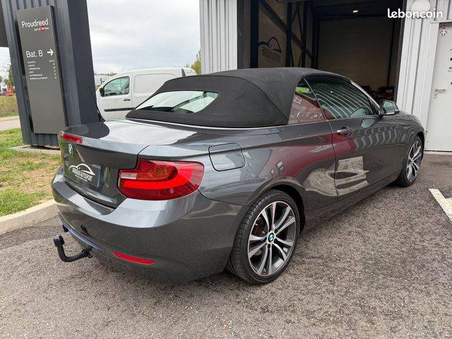 BMW Serie 2 Cabriolet (F23) 228iA 245ch Sport BVA8 E Gris de 2016