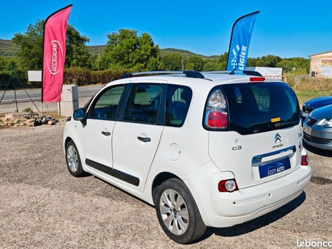 Citroen C3 Picasso 1.6 hdi exclusive Blanche de 2014