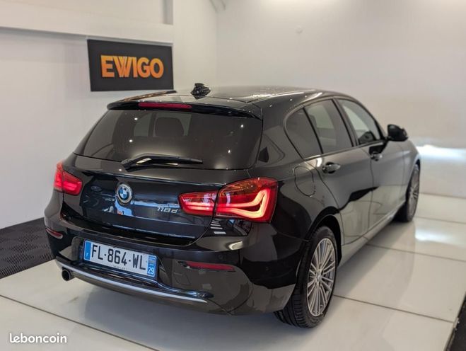 BMW Serie 1 118d 150ch URBAN CHIC BVA8 Noir de 2019