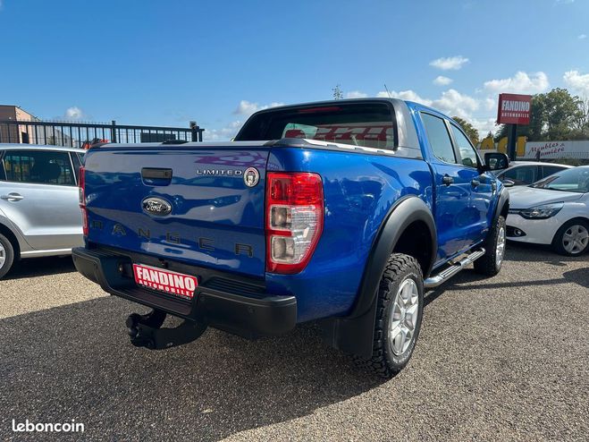 Ford Ranger 2.2 Tdci 150Ch Limited Double Cabine 4X4 Bleu de 2014
