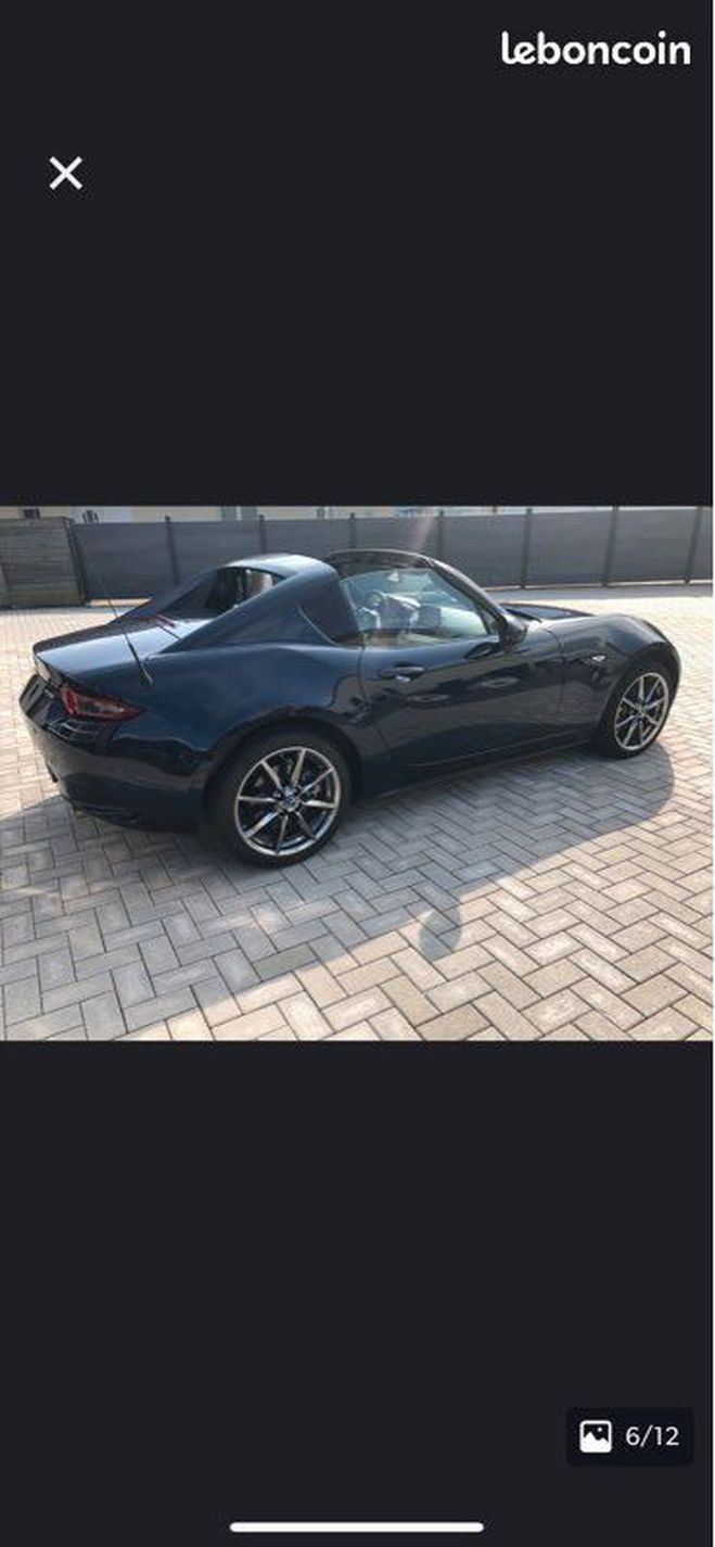 Mazda MX5 5 mx5 iv rf 2.0 skyactiv-g 184 selection Bleu de 2021