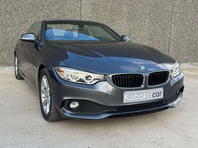 Cliquer pour voir la photo suivante BMW Serie 4 420 d Cabrio -- 14.000 KM--GPS-CRUISE--G Gris Métallisé de