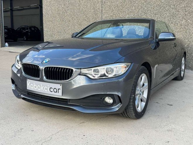 BMW Serie 4 420 d Cabrio -- 14.000 KM--GPS-CRUISE--G Gris Mtallis de 