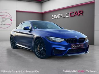  Voir détails -BMW M4 COUPE CS 460 M DKG7 Frozen Dark Bleu Cer à Houssen (68)