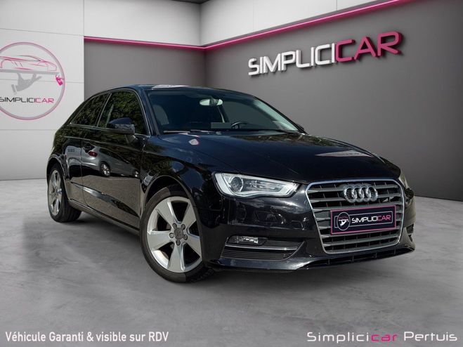 Audi A3 1.6 TDI 105 Ambition Luxe Entretien limp Noir de 2014