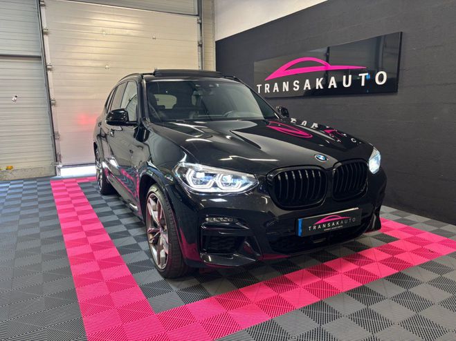 Cliquer pour voir la photo suivante BMW X3 G01 M40d 326ch BVA8 / Suivi complet BMW/ Noir de 2019