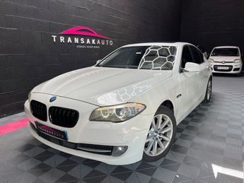  Voir détails -BMW Serie 5 F10 525d 204ch Luxe A à Chaponost (69)