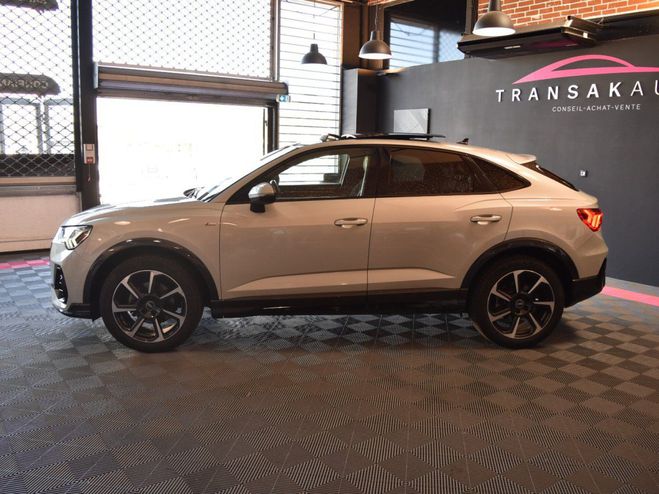 Audi Q3 Sportback 35 TDI 150 ch S tronic 7 Quatt Gris de 2021