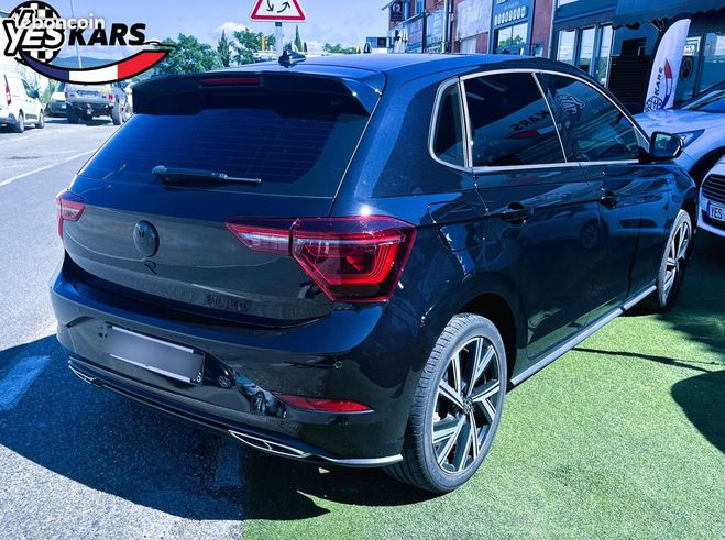 Volkswagen Polo 1.0 TSI 110ch R-Line DSG7-CARNET A JOUR Noir de 2022
