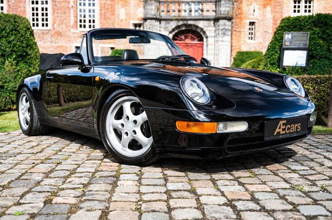 Porsche 911 993 CARRERA CABRIOLET- MANUAL FULL HISTO Noir de 