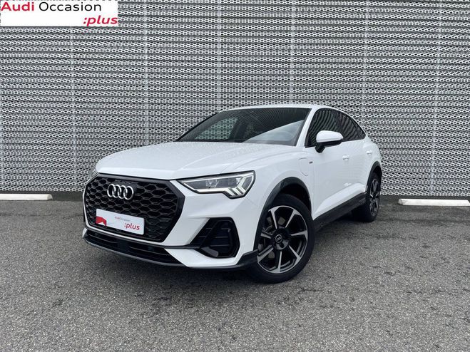 Cliquer pour voir la photo suivante Audi Q3 Sportback 45 TFSIe 245 ch S tronic 6 S l Blanc de 2022