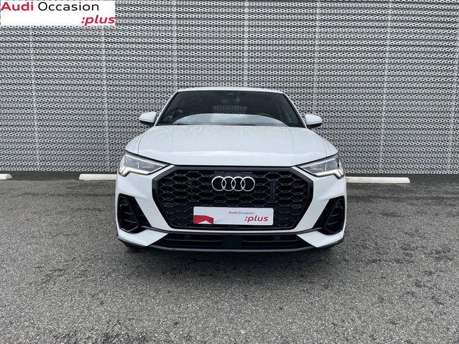 Audi Q3 Sportback 45 TFSIe 245 ch S tronic 6 S l Blanc de 2022