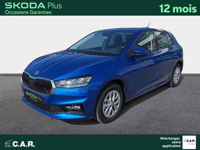 Cliquer pour voir la photo suivante Skoda Fabia 1.0 TSI 116 ch EVO 2 DSG7 Selection Bleu de 2024