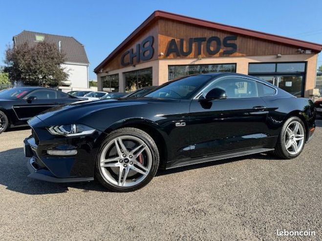 Ford Mustang v8 5.0 gt fastback phase 450ch noir pack Noir de 2019