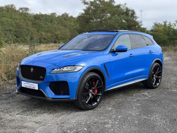  Voir détails -Jaguar F Pace V8 5.0 Supercharged 550ch SVR AWD BVA8 à Forbach (57)