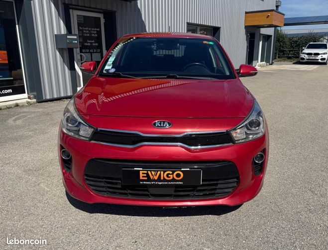 Kia Rio 1.4 100ch PREMIUM BVA Rouge de 2017