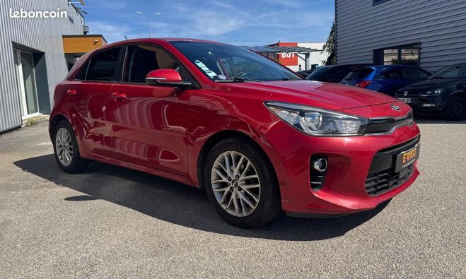 Kia Rio 1.4 100ch PREMIUM BVA Rouge de 2017