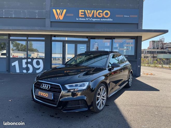 Cliquer pour voir la photo suivante Audi A3 Sportback S-Line 2.0 TDI 150 CH ADVANCED Noir de 2020