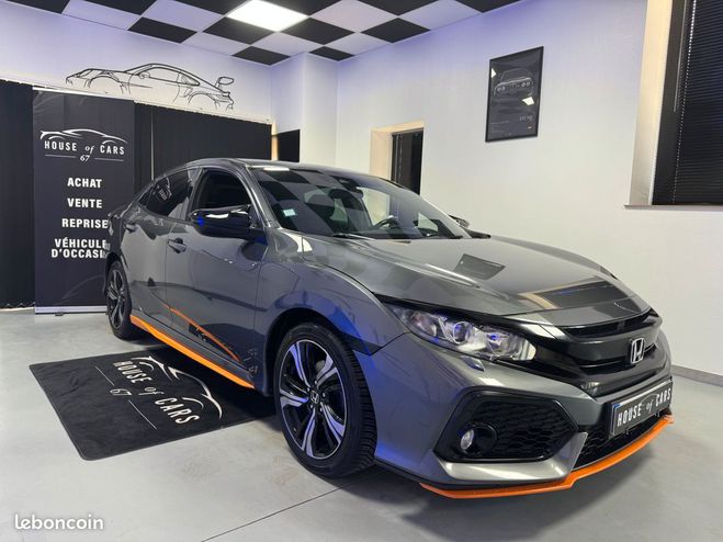 Honda Civic 1.0 i-Vtec 129Ch Gris de 2017