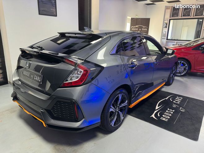 Honda Civic 1.0 i-Vtec 129Ch Gris de 2017