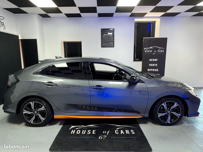 Honda Civic 1.0 i-Vtec 129Ch Gris de 2017