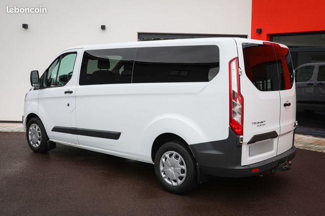 Ford Custom Transit 180ch 9 places bote automatique Blanc de 2017