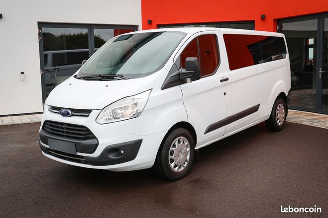Ford Custom Transit 180ch 9 places bote automatique Blanc de 2017