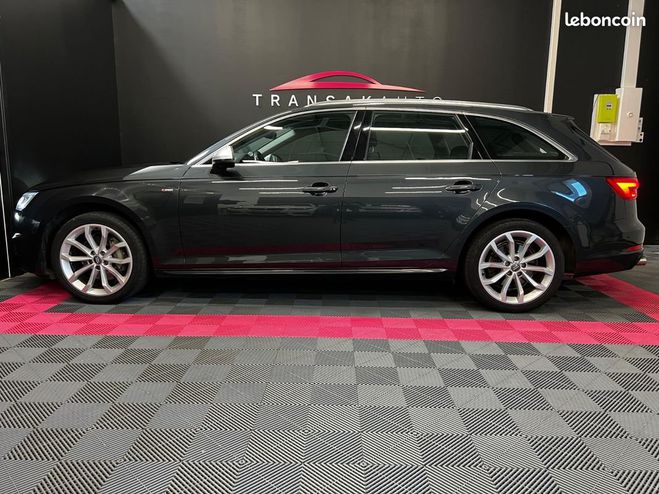 Audi A4 Avant V6 3.0 TDI 218 S tronic 7 Quattro  Gris de 2017