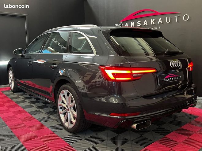 Audi A4 Avant V6 3.0 TDI 218 S tronic 7 Quattro  Gris de 2017