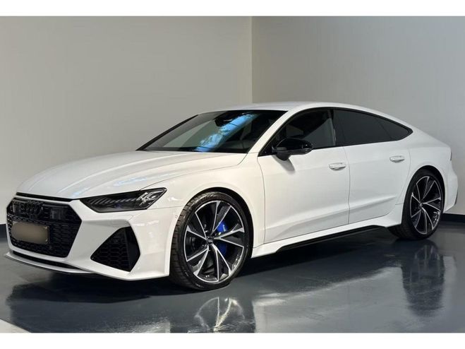 Cliquer pour voir la photo suivante Audi A7 Sportback RS7 Quattro 4.0 V8 TFSI - 600 Blanc métallisé de 2019