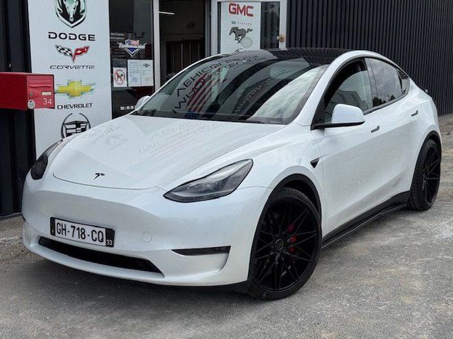 Tesla Model Y DUAL MOTOR GRANDE AUTONOMIE Blanc Verni de 2022