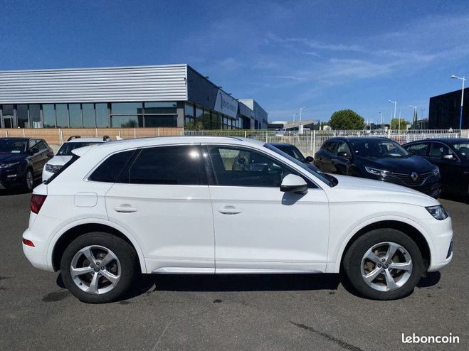 Audi Q5 40 TDI 190CH DESIGN LUXE QUATTRO S TRONI Blanc de 2018