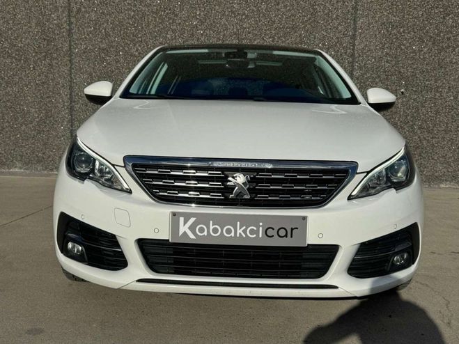 Peugeot 308 1.2 Allure-- CARNET--CARPLAY-GPS-GARANTI Blanc Mtallis de 