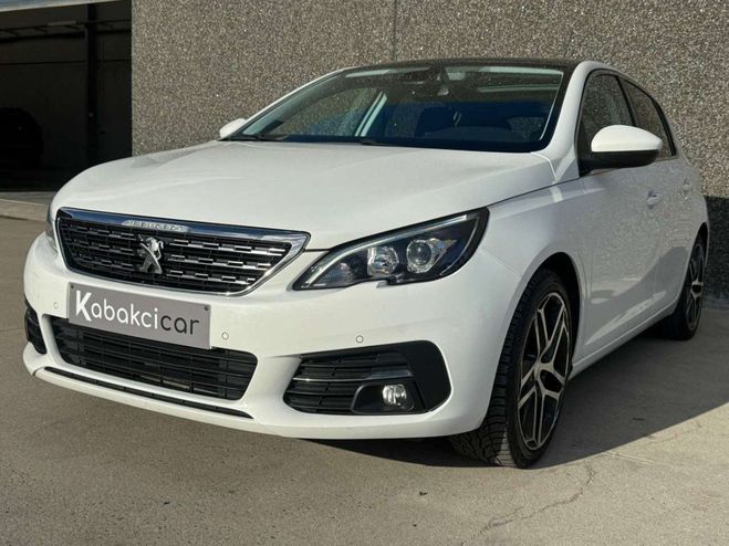 Peugeot 308 1.2 Allure-- CARNET--CARPLAY-GPS-GARANTI Blanc Mtallis de 