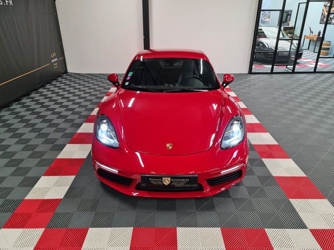 Porsche 718 CAYMAN S 2.5 L 350 CH ? PDK Pack Carbone Rouge Carmin de 2017