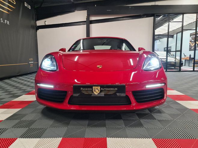 Porsche 718 CAYMAN S 2.5 L 350 CH ? PDK Pack Carbone Rouge Carmin de 2017