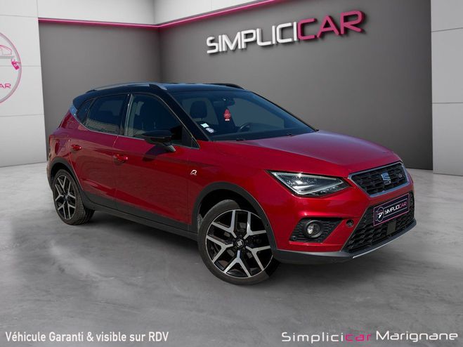Seat Arona 1.0 EcoTSI 115 ch Start/Stop DSG7 FR-CAR Rouge de 2019