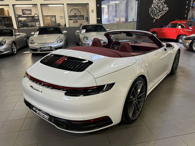 Porsche 911 992 CARRERA S CABRIOLET MALUS PAYE BLANC de 2021