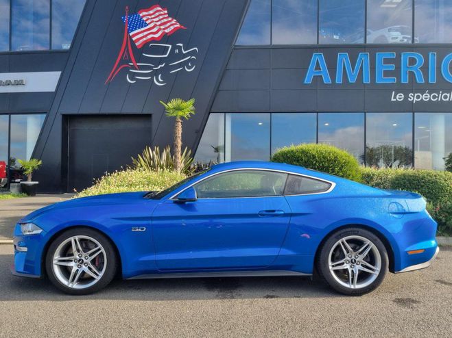 Ford Mustang GT FASTBACK 5.0L V8 450ch Bleu de 2019
