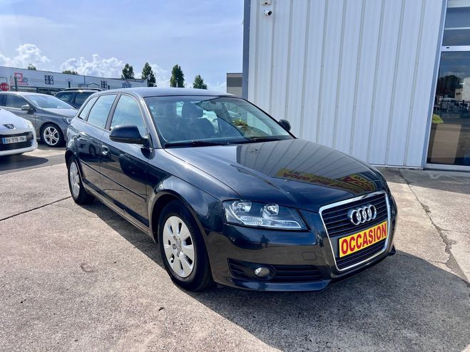 Audi A3 Sportback 1,6 TDI 105 CH CUIR Gris Anthracite de 2010