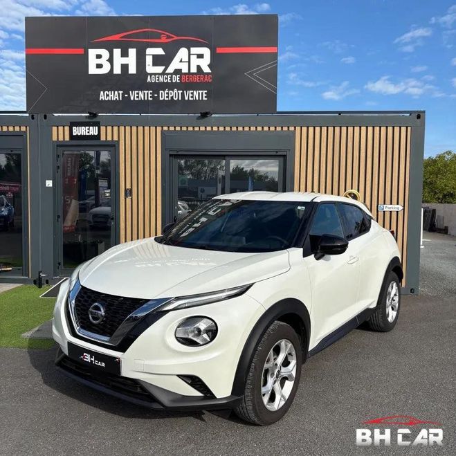 Cliquer pour voir la photo suivante Nissan Juke 1.0 DIGT 117 N-CONNECTA 2WD / 1ERE MAIN Blanc de 2020