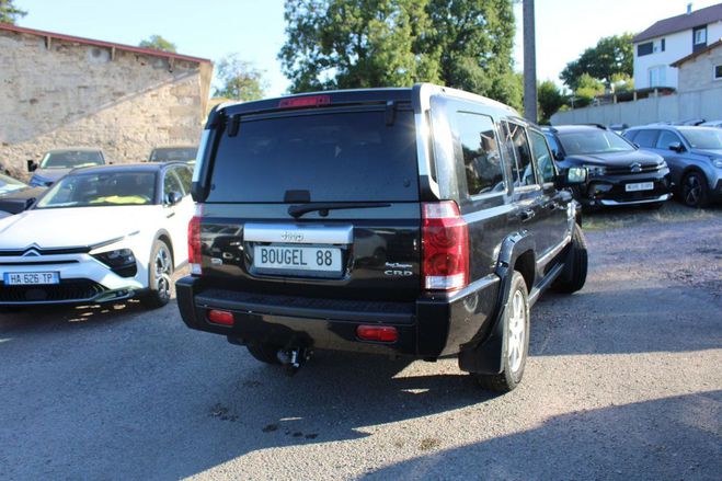 Jeep Commander 3.0 CRD OVERLAND 4X4 218 CH Noir Aventure de 2008